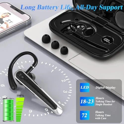 Sisism Bluetooth Headset — Clear Calls, Wherever You Are